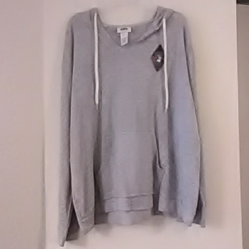 Gray sweatshirt